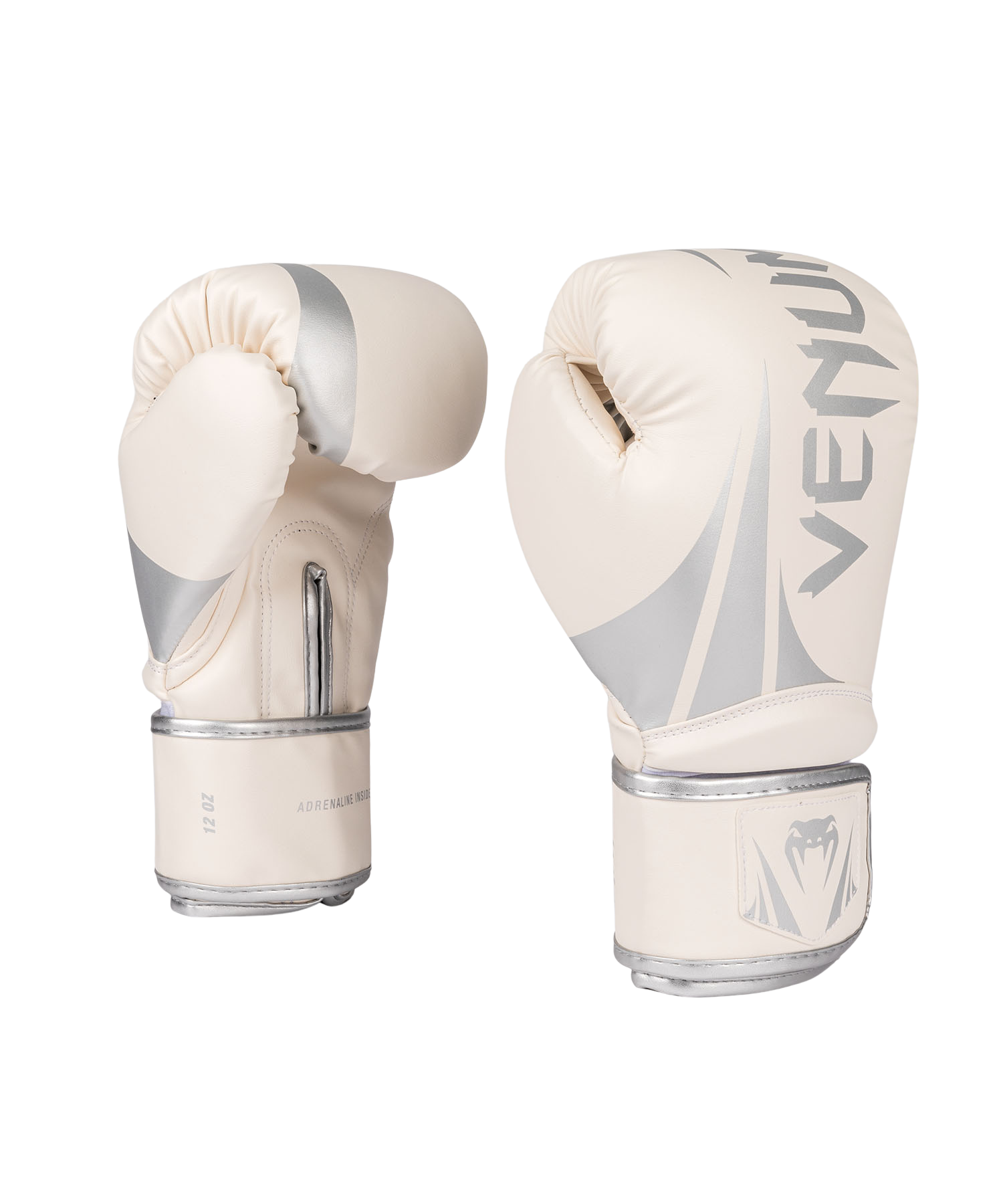 Venum Challenger 2.5 Boxing Gloves White/Silver Velikost: 14oz