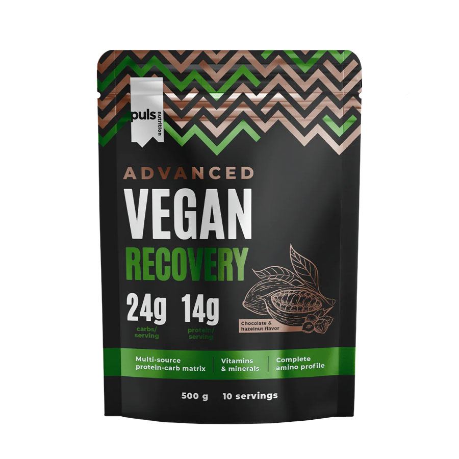 PULS nutrition Vegan Recovery 500g Varianta: choco and hazelnut