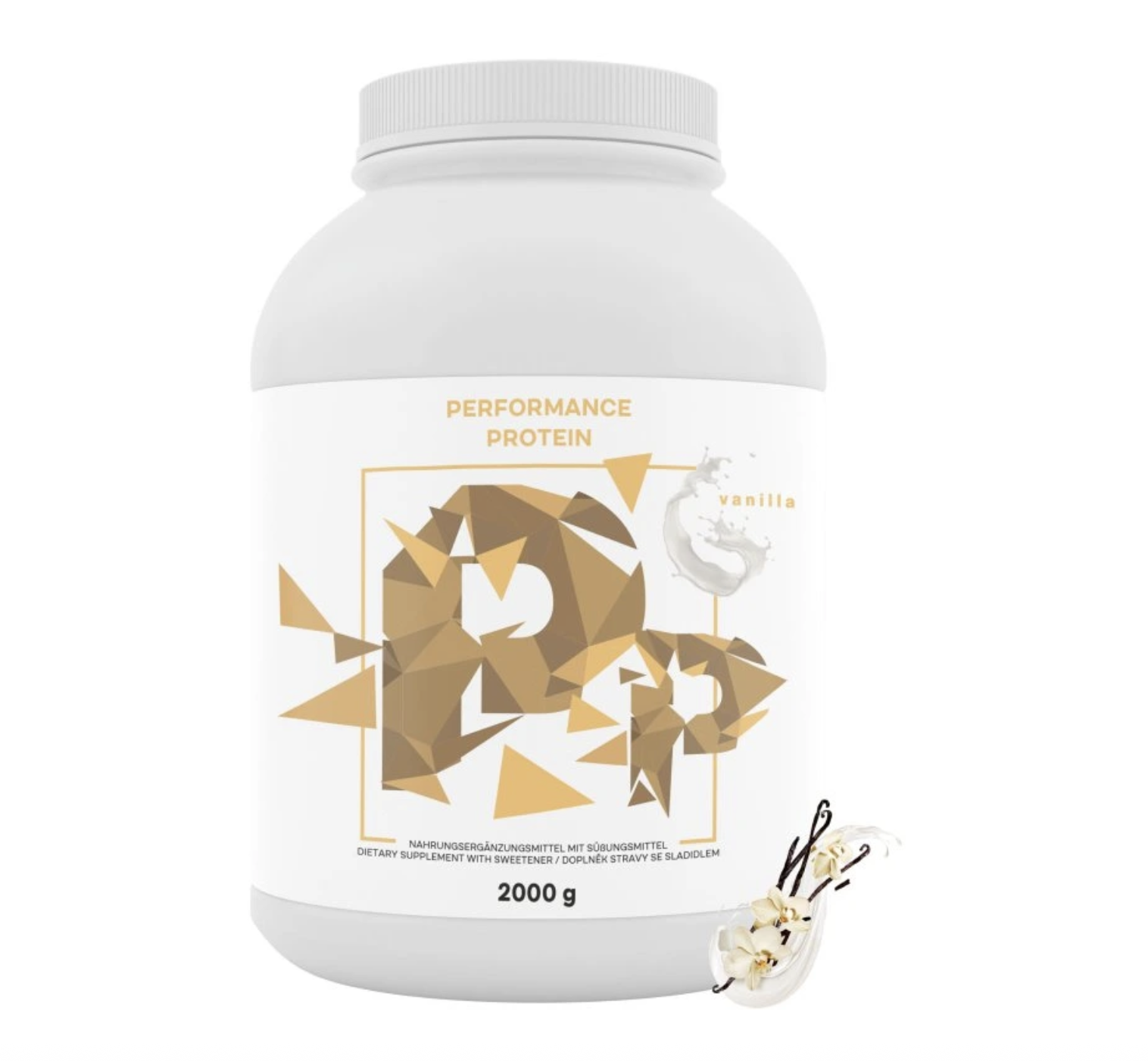 BrainMax Performance Protein 2000 g - vanilka