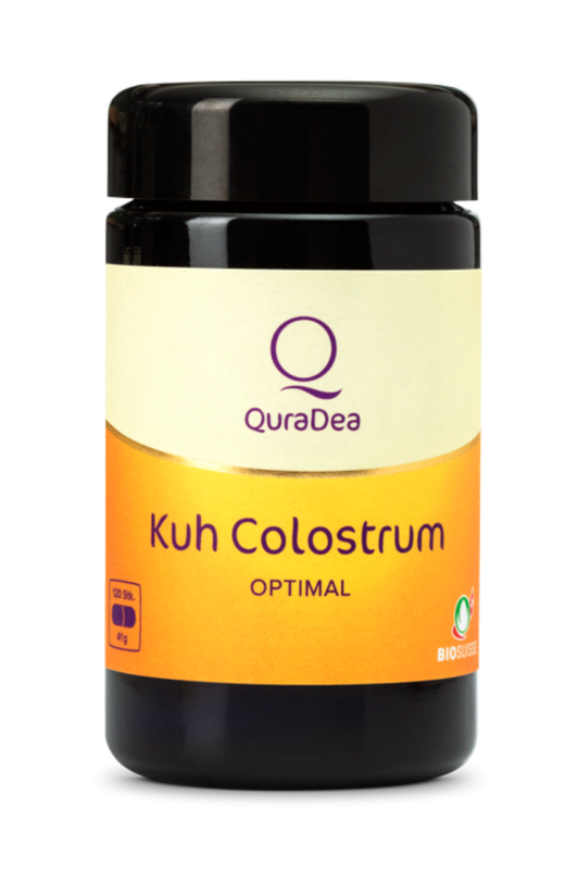 RAW BIO Kolostrum (30g) - 120kapslí (QuraDea- Švýcarsko) QURA2