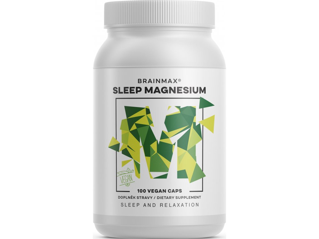 BrainMax Sleep Magnesium 320 mg, 100 kapslí