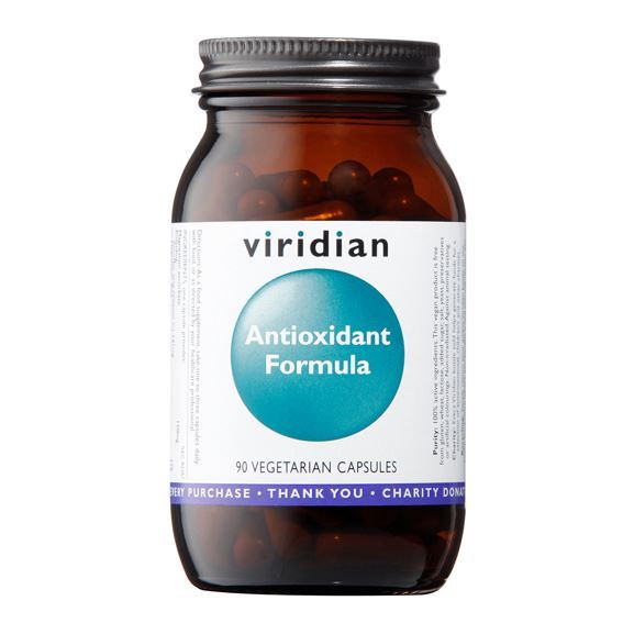 Viridian Nutrition Antioxidant Formula 90 kapslí (Směs antioxidantů)