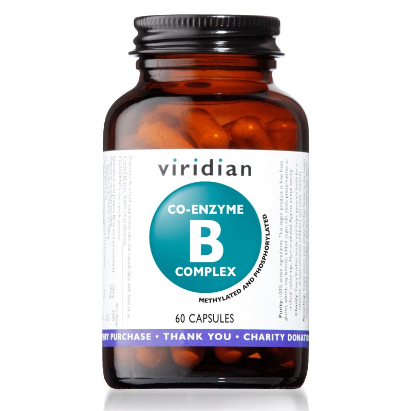Viridian Nutrition Co-enzyme B Complex 60 kapslí