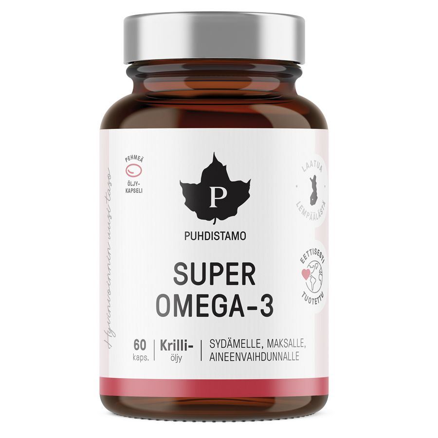Puhdistamo Super Omega 3 60 kapslí