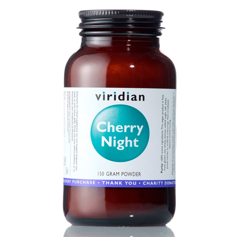 Viridian Nutrition Cherry Night 150 g (Višeň a l-glycin)