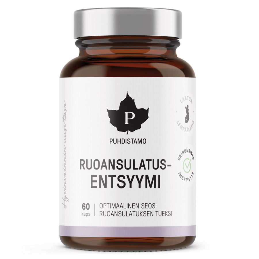 Puhdistamo Digestive Enzymes 60 kapslí (Trávicí enzymy)