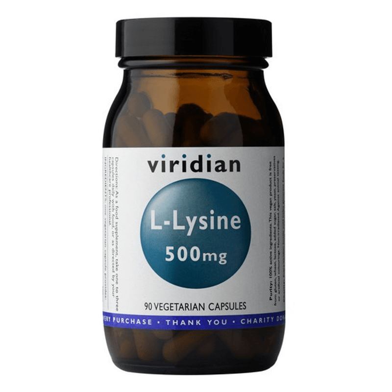 Viridian Nutrition L-Lysine 90 kapslí