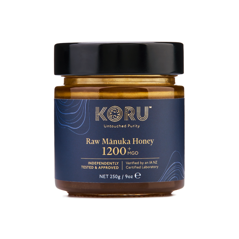 KORU RAW Manuka, MGO 1200+, 250g