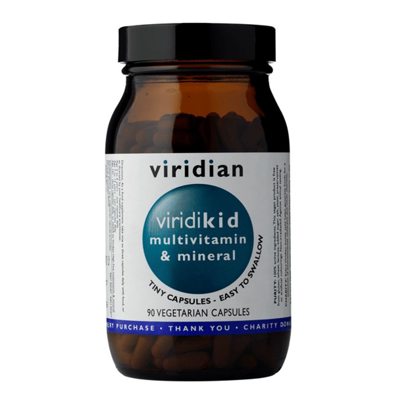 Viridian Nutrition Viridikid Multivitamin 90 kapslí