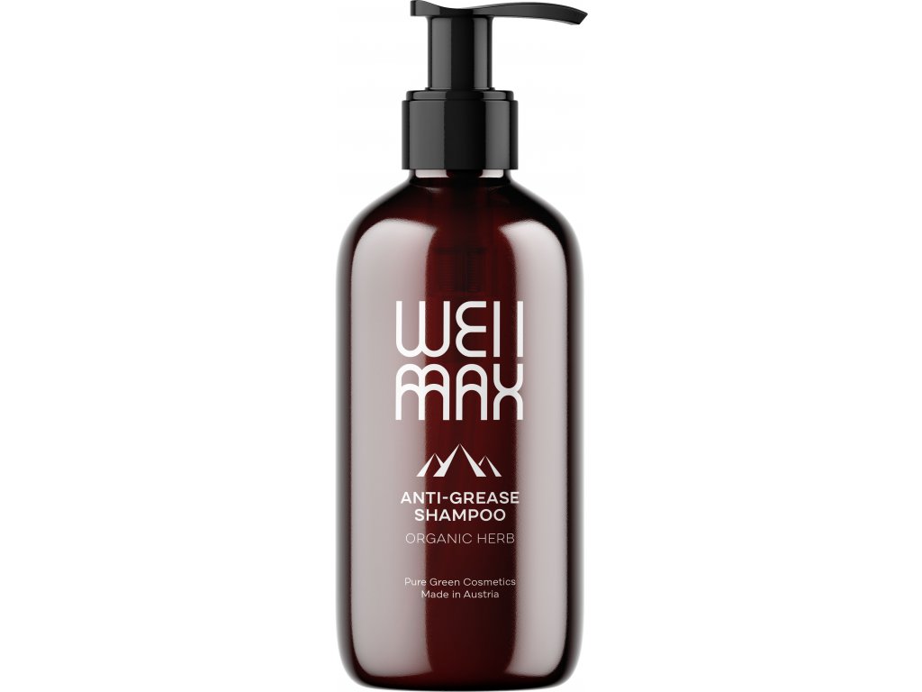 WellMax Šampon pro mastné vlasy, 250 ml