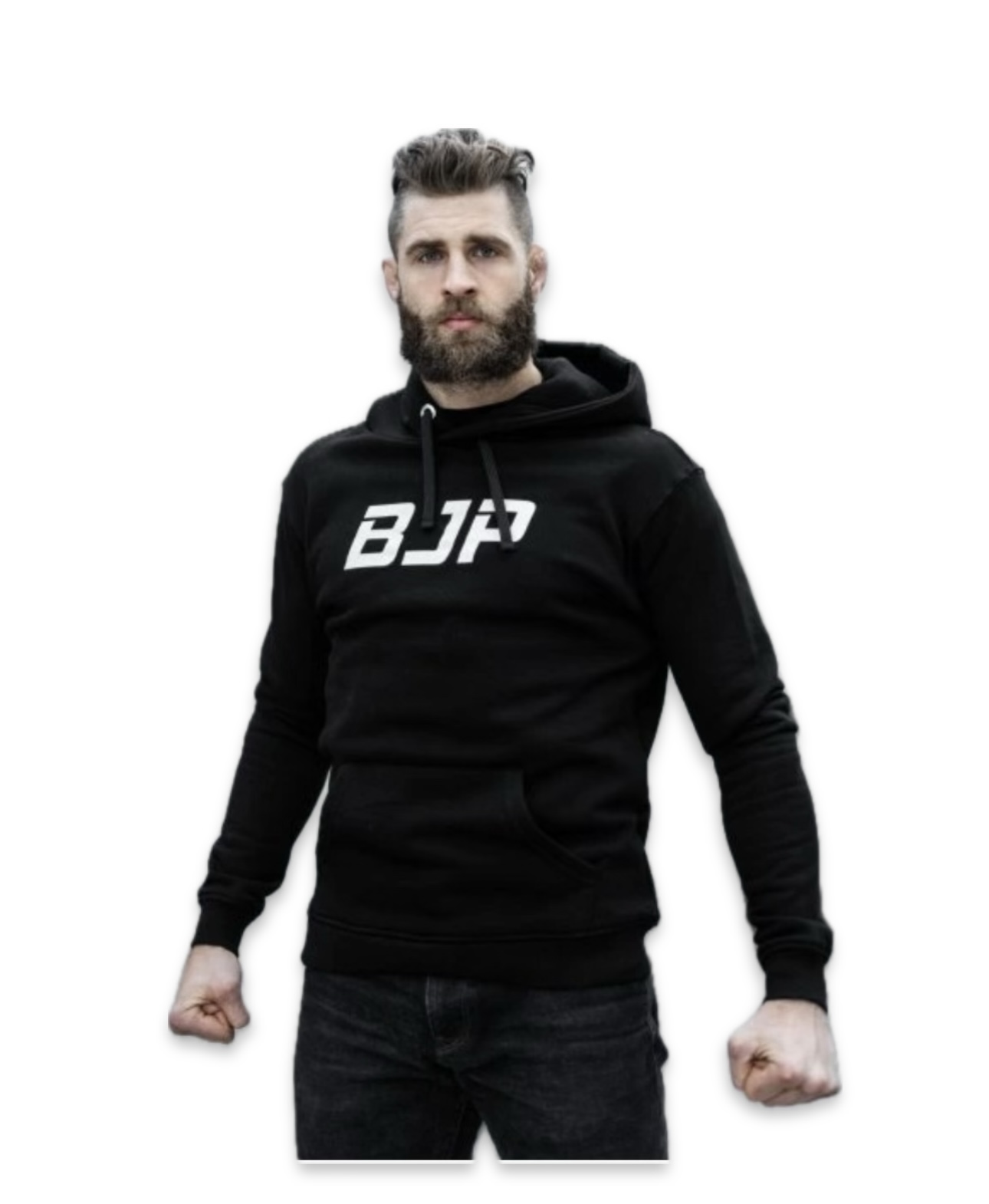 Mikina s kapucí Hoodie (Černá) BJP Velikost: 3XL