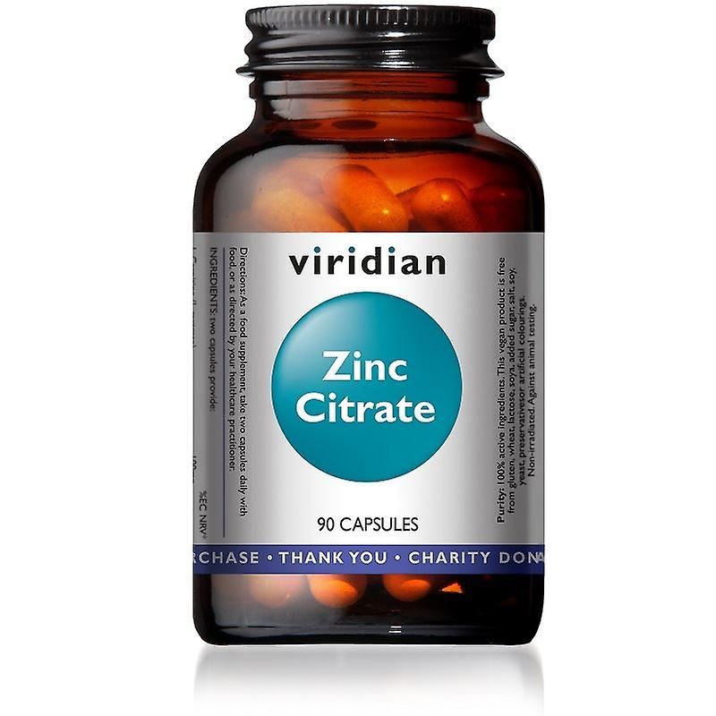 Zinek Citrát - 90 kapslí (Viridian)