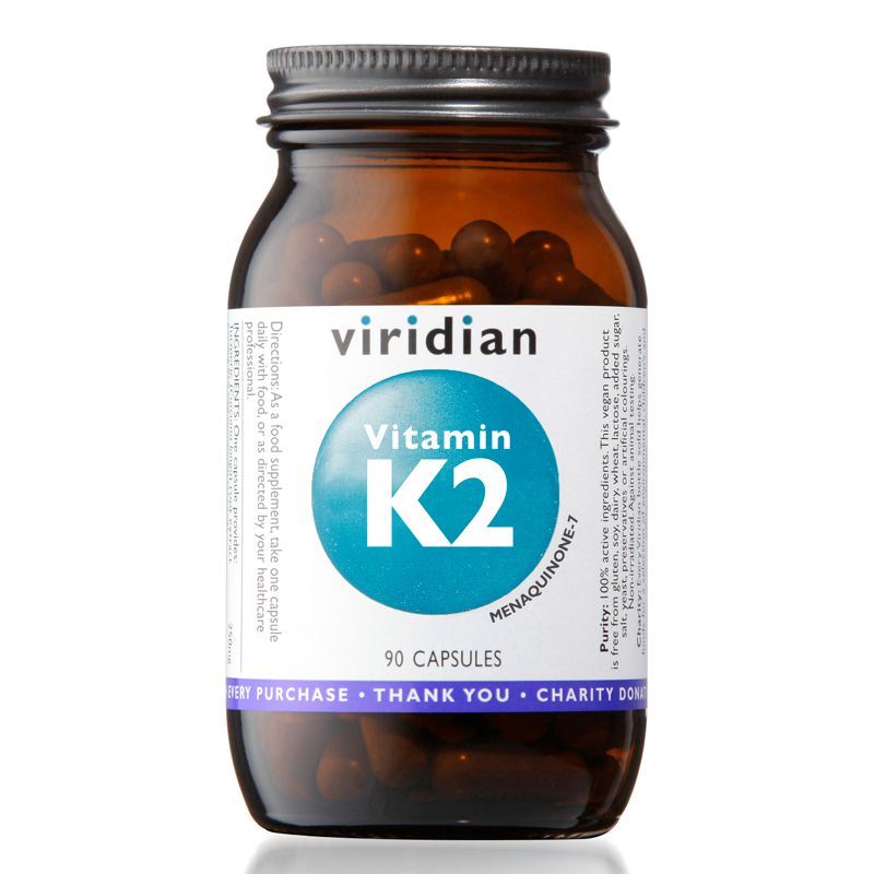 Viridian Nutrition Vitamin K2 90 kapslí