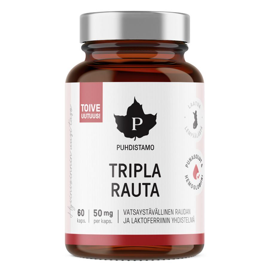 Puhdistamo Triple Iron (Tripla Rauta) 60 kapslí