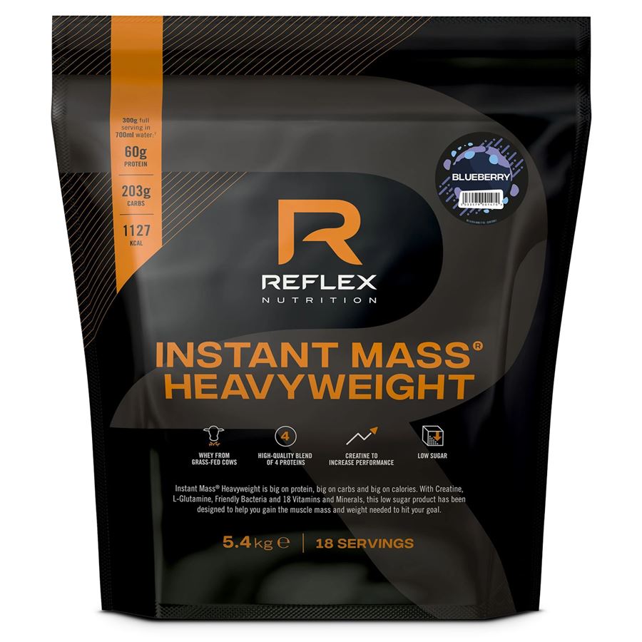 Reflex Nutrition Instant Mass Heavy Weight 5,4kg, borůvka