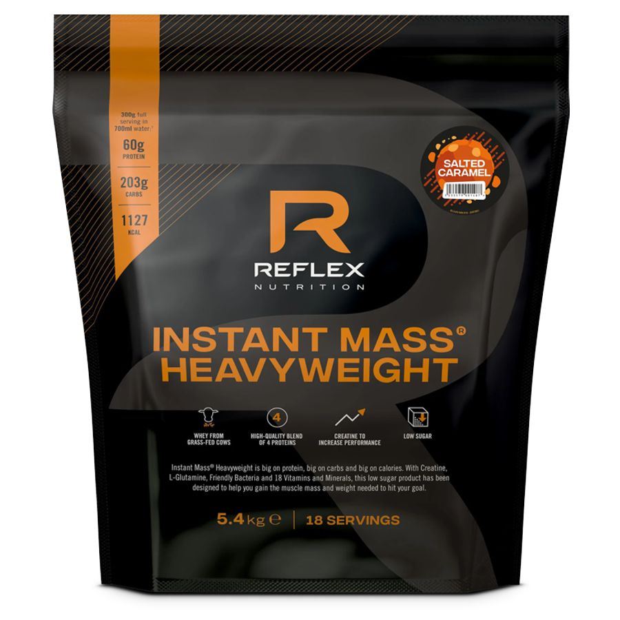 Reflex Nutrition Instant Mass Heavy Weight 5,4kg, slaný karamel