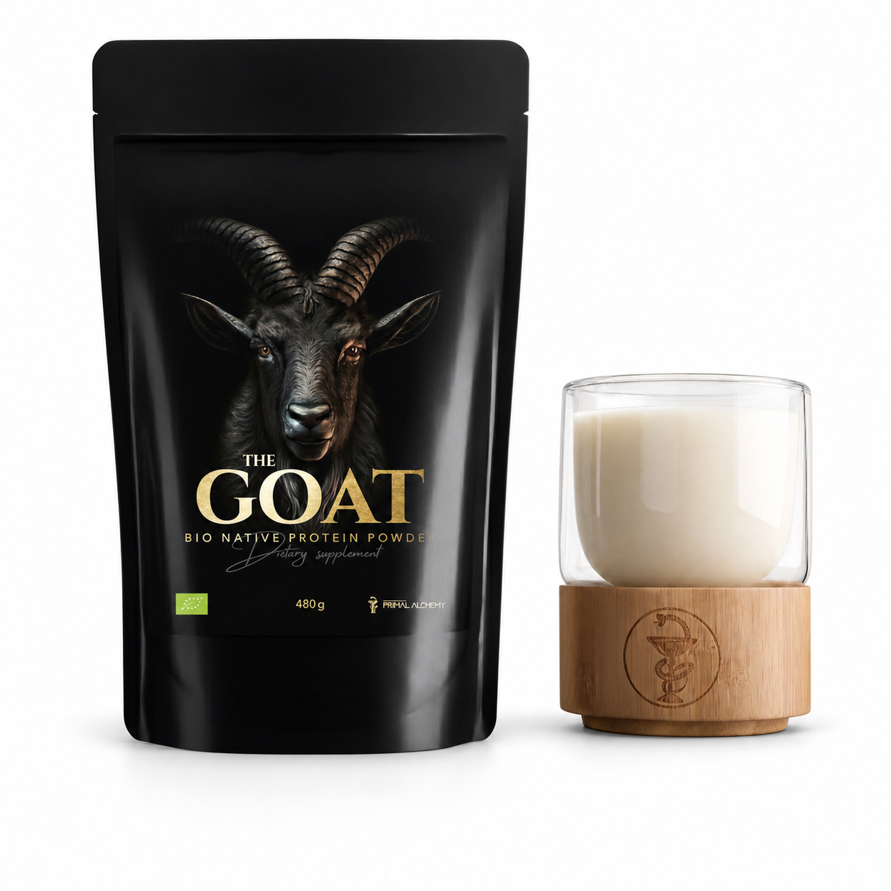 Primal Alchemy GOAT (nativní kozí protein) 480g, Natural