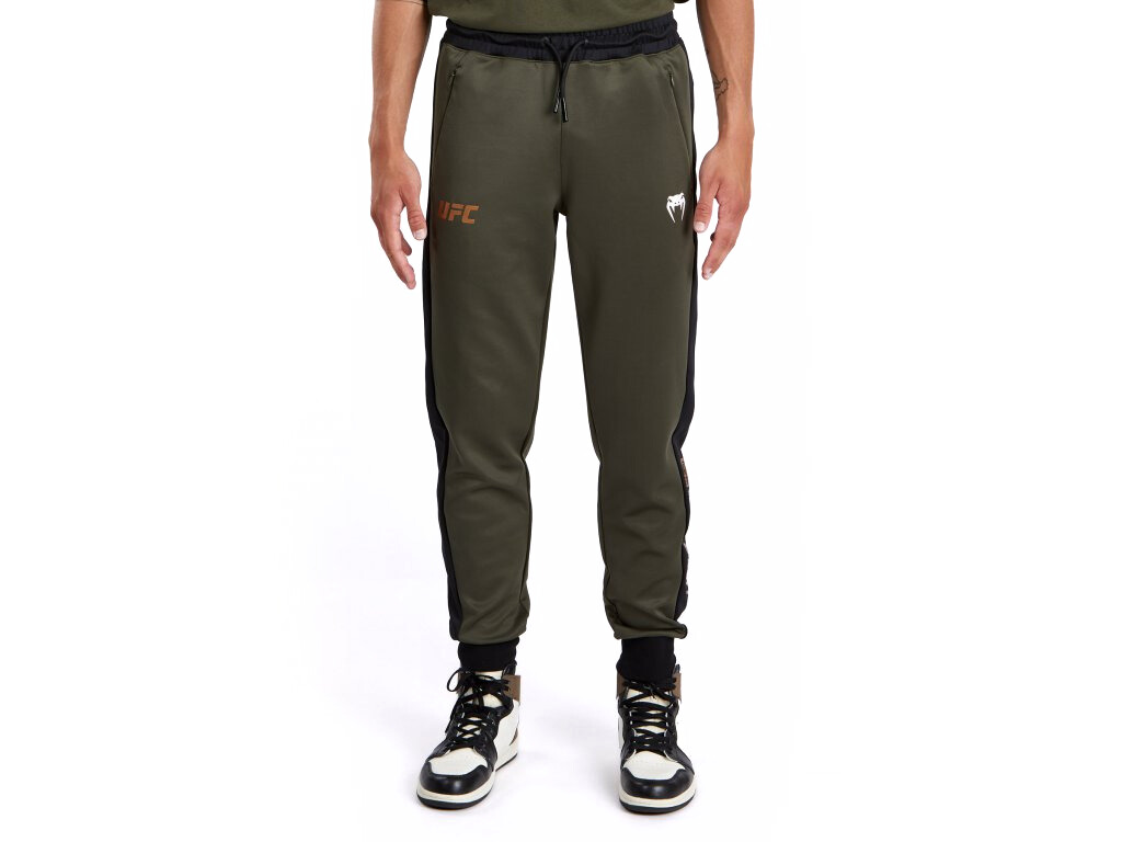 UFC Adrenaline by Venum Fight Week Men’s Performance Jogging Pants - Khaki/Bronze Velikost: M