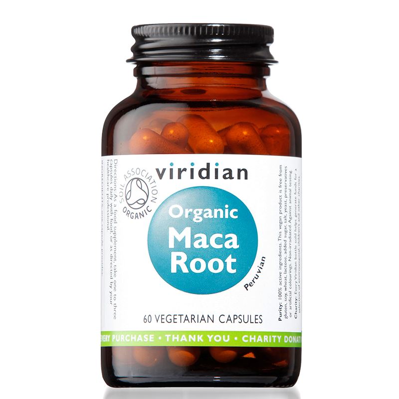Viridian Maca Root Organic 60 kapslí 
