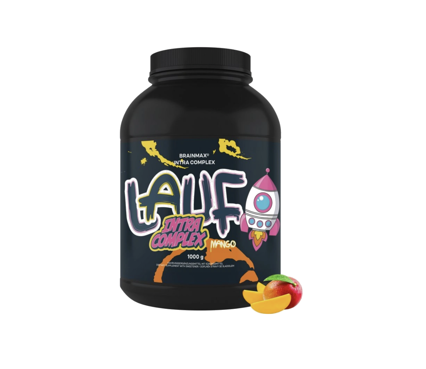 BrainMax LAUF Intra Complex, Mango, 1000 g