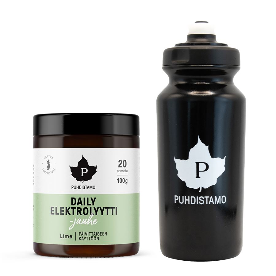 Puhdistamo Daily Electrolyte Powder 100 g - limetka