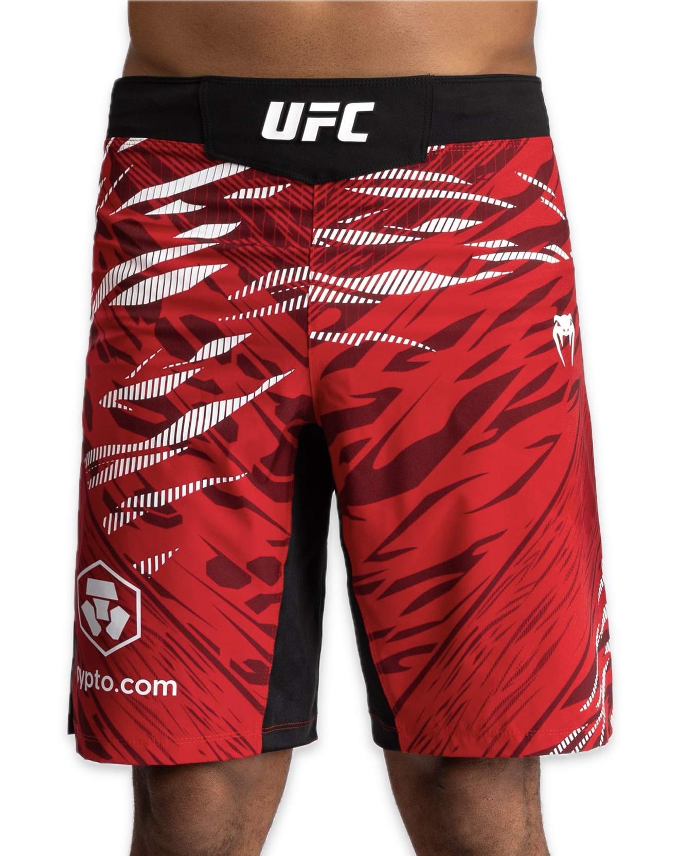 UFC Fusion by Venum Authentic Fight Night Men’s Fight Short - Long Fit - Red Velikost: XL