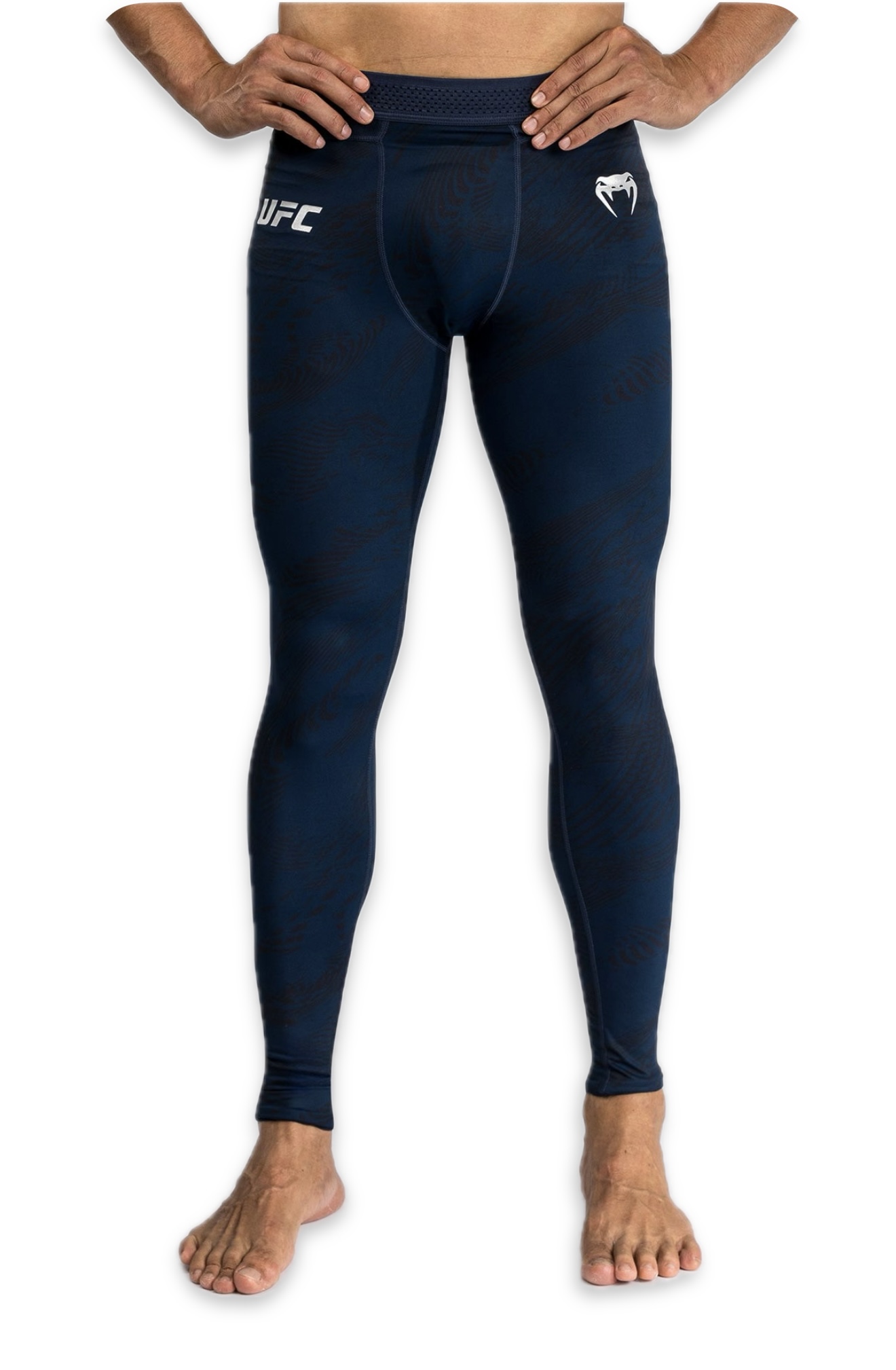 UFC Fusion by Venum Fight Week Men’s Performance Tight - Oceanic Blue Velikost: XXL