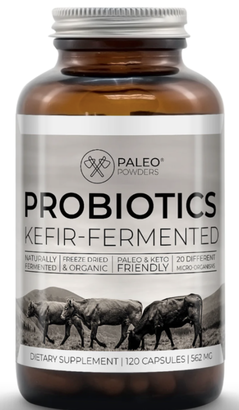 Paleo Powders BIO PROBIOTIKA (kefírová) - 120 kapslí (67g) CZ-BIO-002