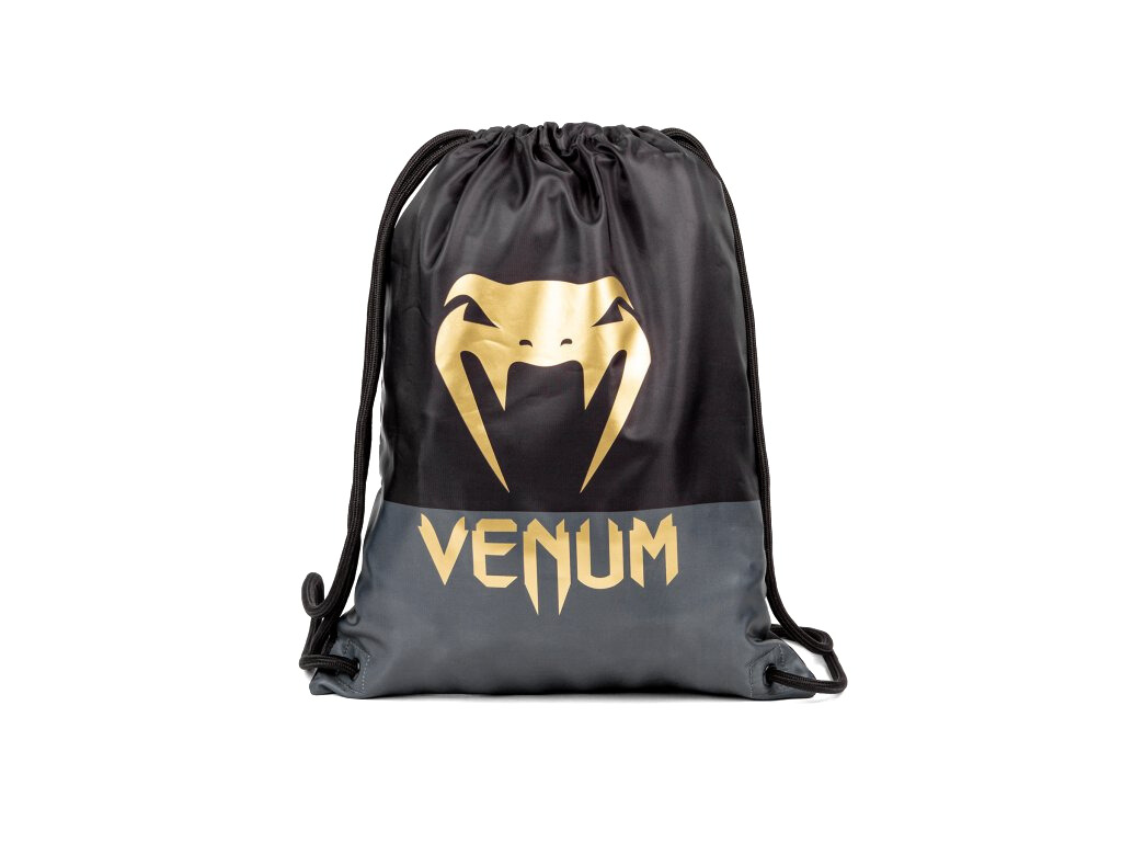 Venum Classic Drawstring Bag, Black/Gold
