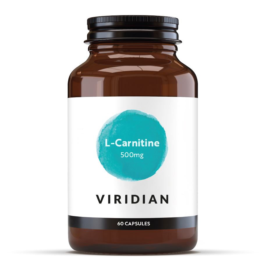 Viridian Nutrition L-Carnitine 500mg 60 kapslí