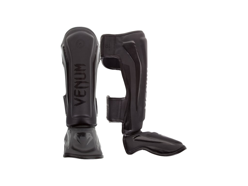 Venum Elite Standup Shin guards, Matte/Black Velikost: XL