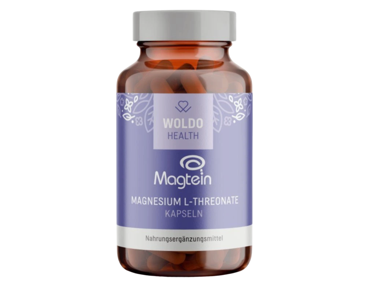 WoldoHealth Magtein® Horčík L-Treonát, 90 kapslí