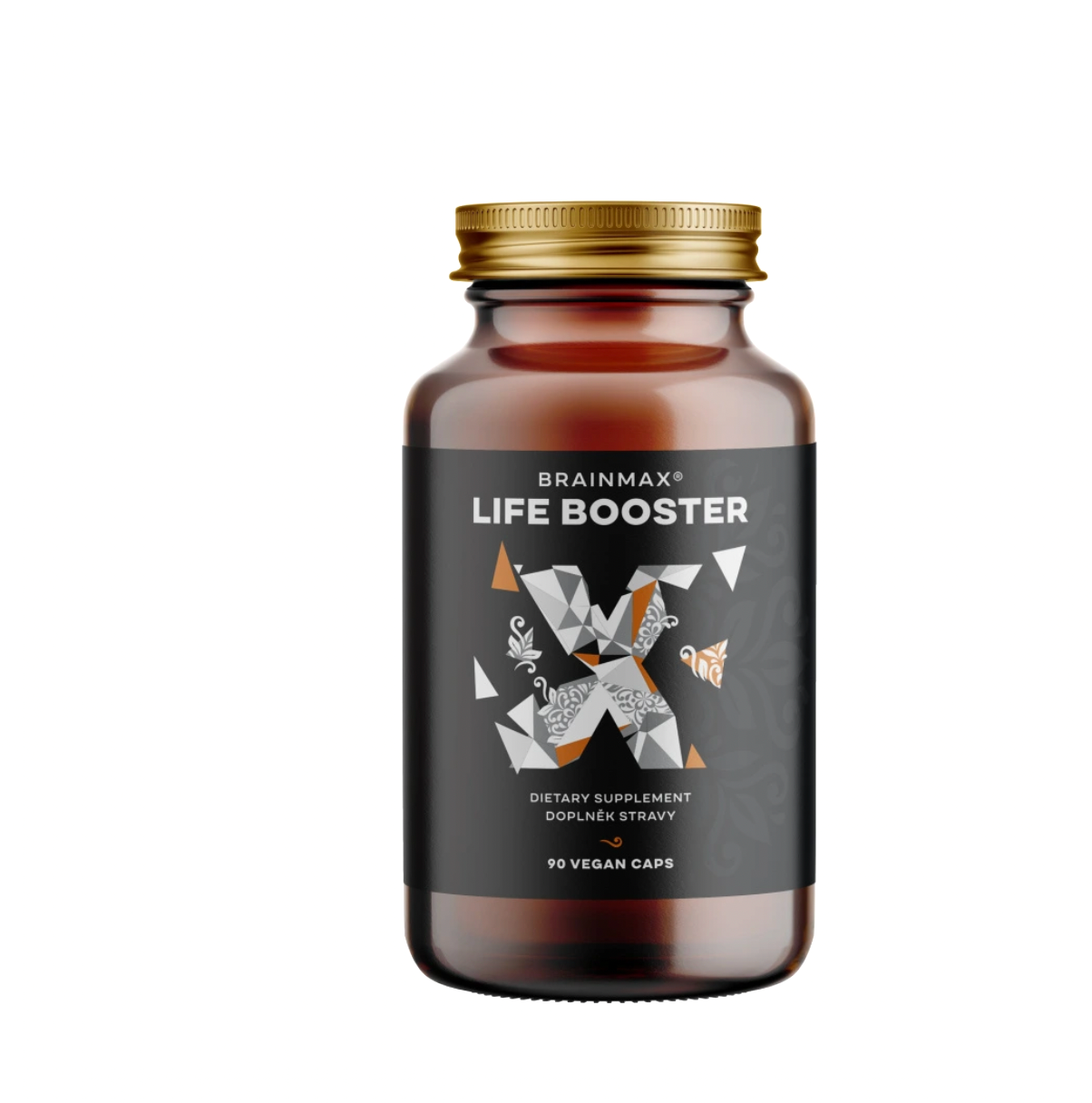 BrainMax Life Booster, 90 rostlinných kapslí