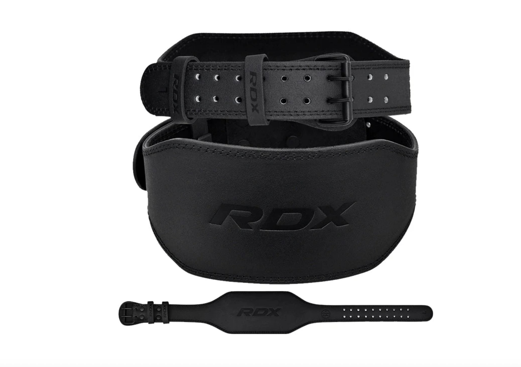 RDX Sports RDX 6" Kožený opasek na posilování Velikost: L
