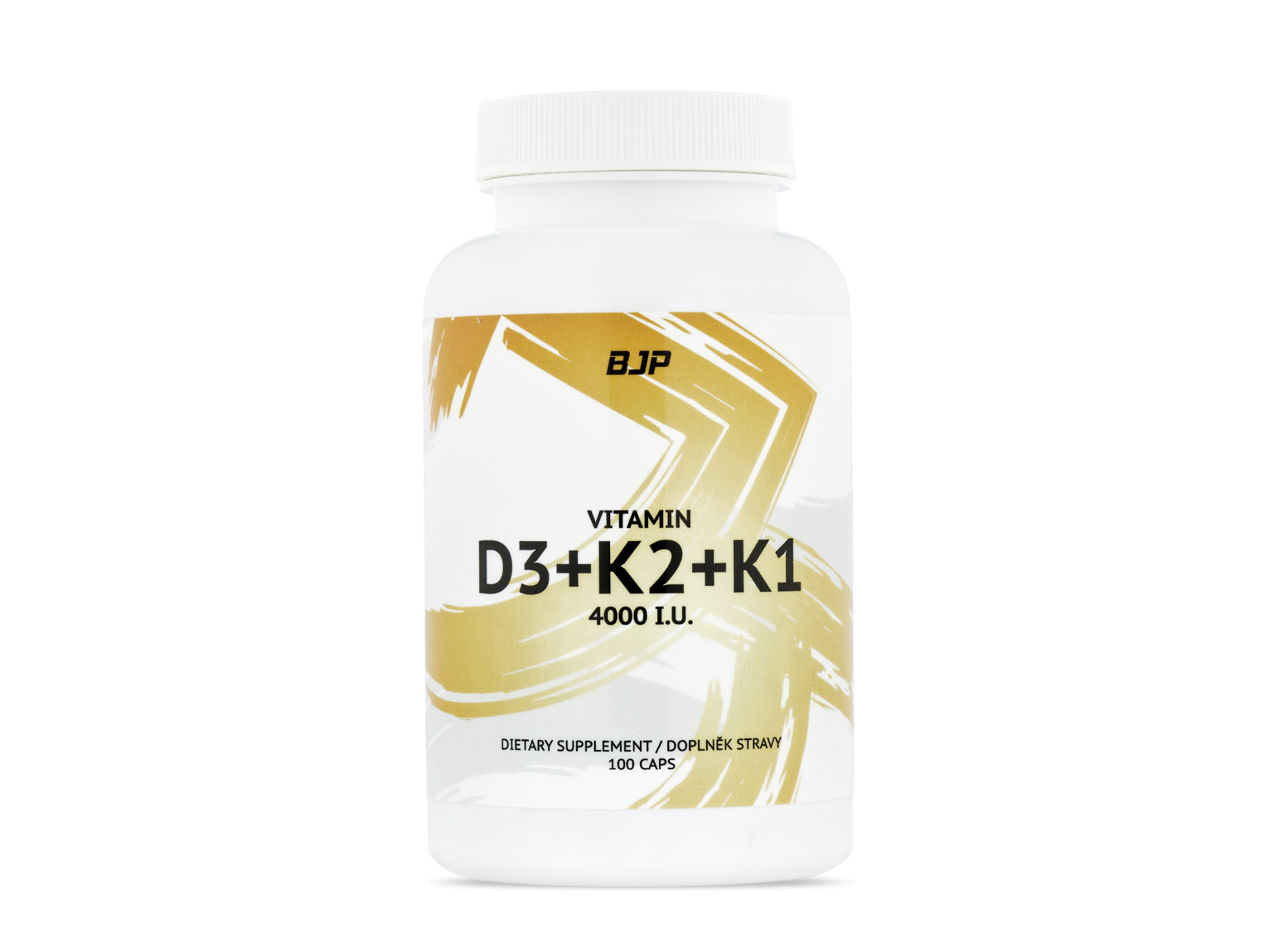 BJP Vitamin D3 + K2 + K1, 4000 IU, 100 rostlinných kapslí