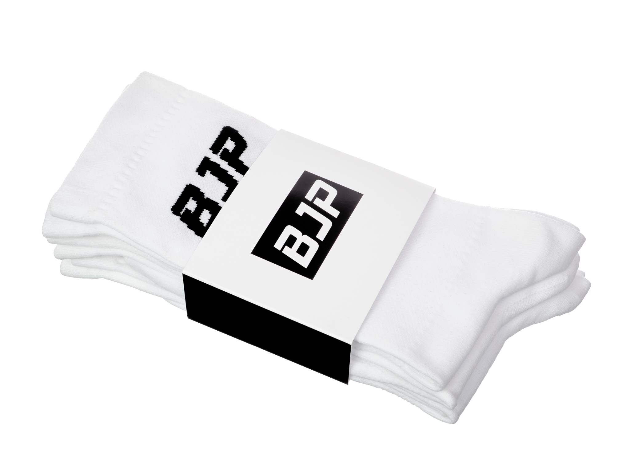 BJP Vysoké Sportovní Ponožky s logem BJP, 3 páry