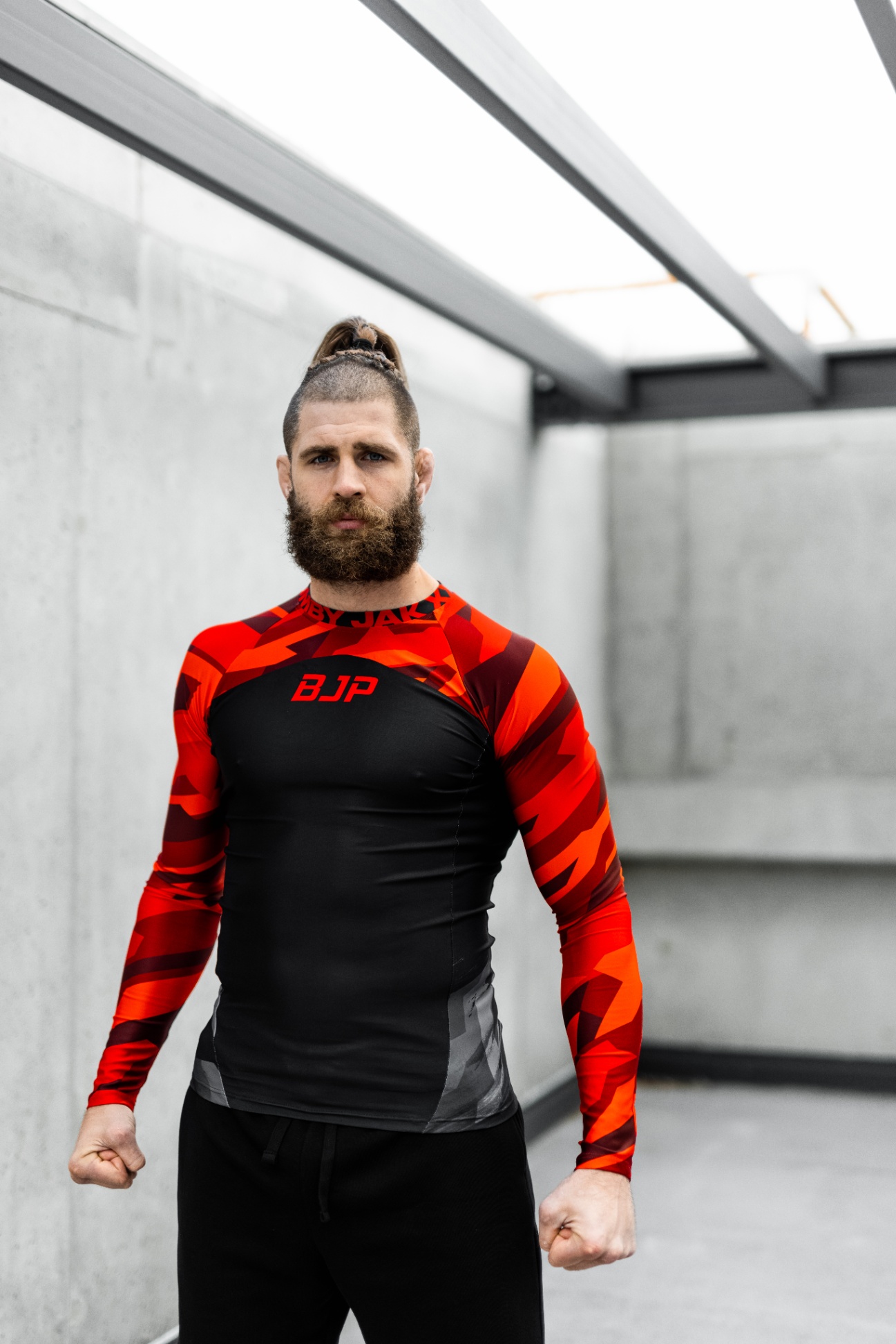 Sportovní Rashguard s dlouhým rukávem BJP Velikost: XXL