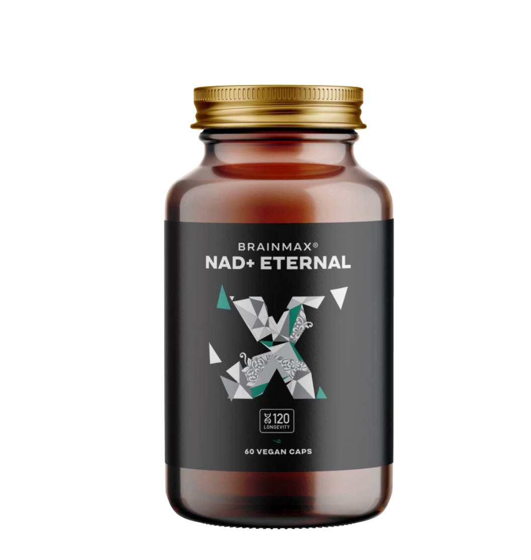 BrainMax NAD+ Eternal, 60 rostlinných kapslí