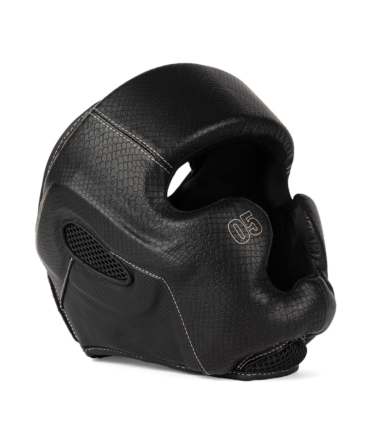 Venum Impact Evo Scales Headgear - Black