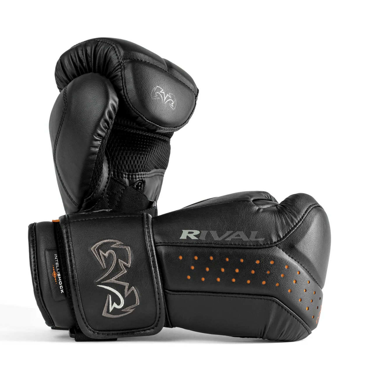 Rival Boxing RB10 Intelli-Shock Bag Gloves, Black Velikost: M