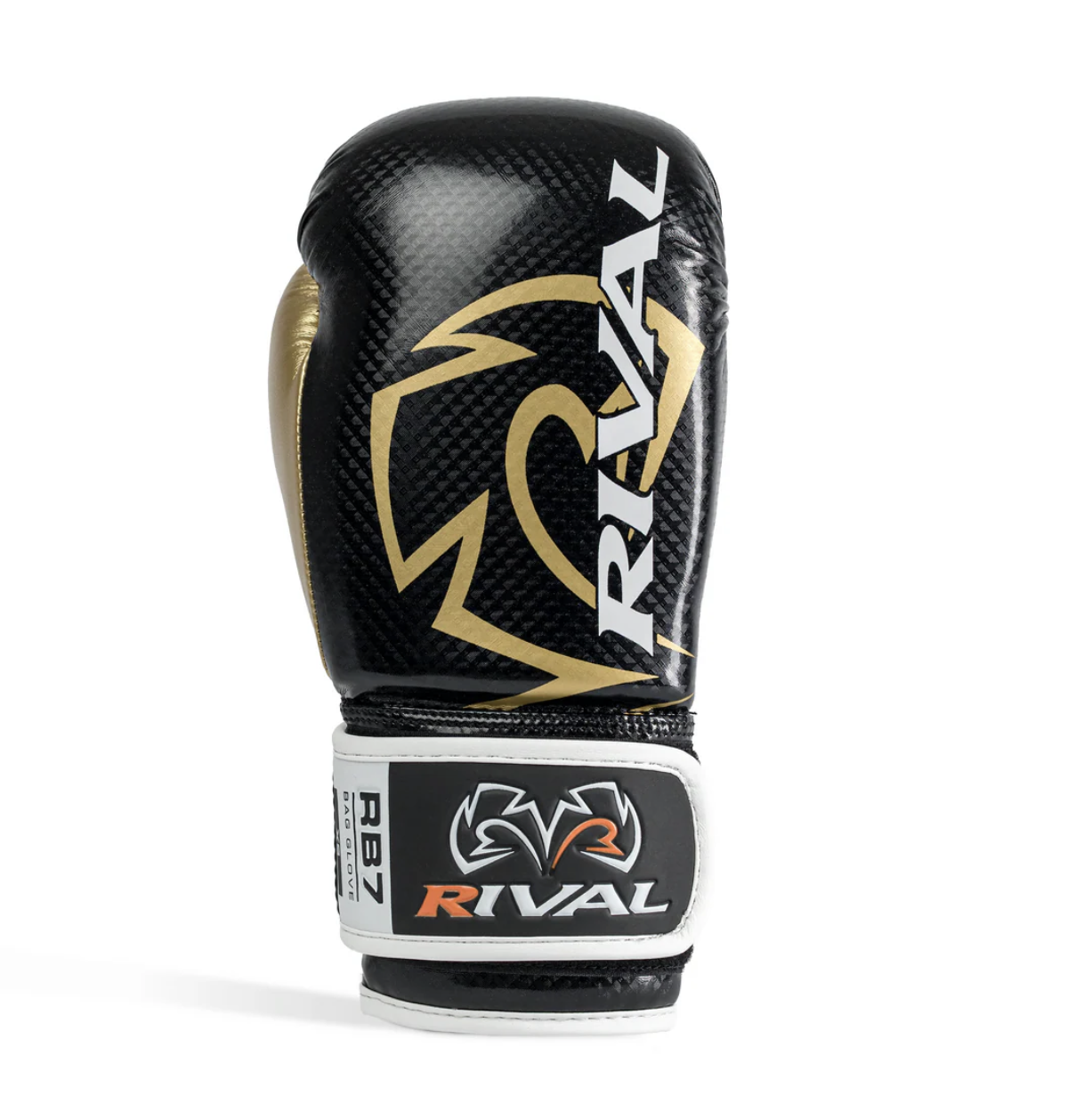 Rival Boxing RB7 Fitness Plus Bag Gloves, Black/Gold Velikost: XXL