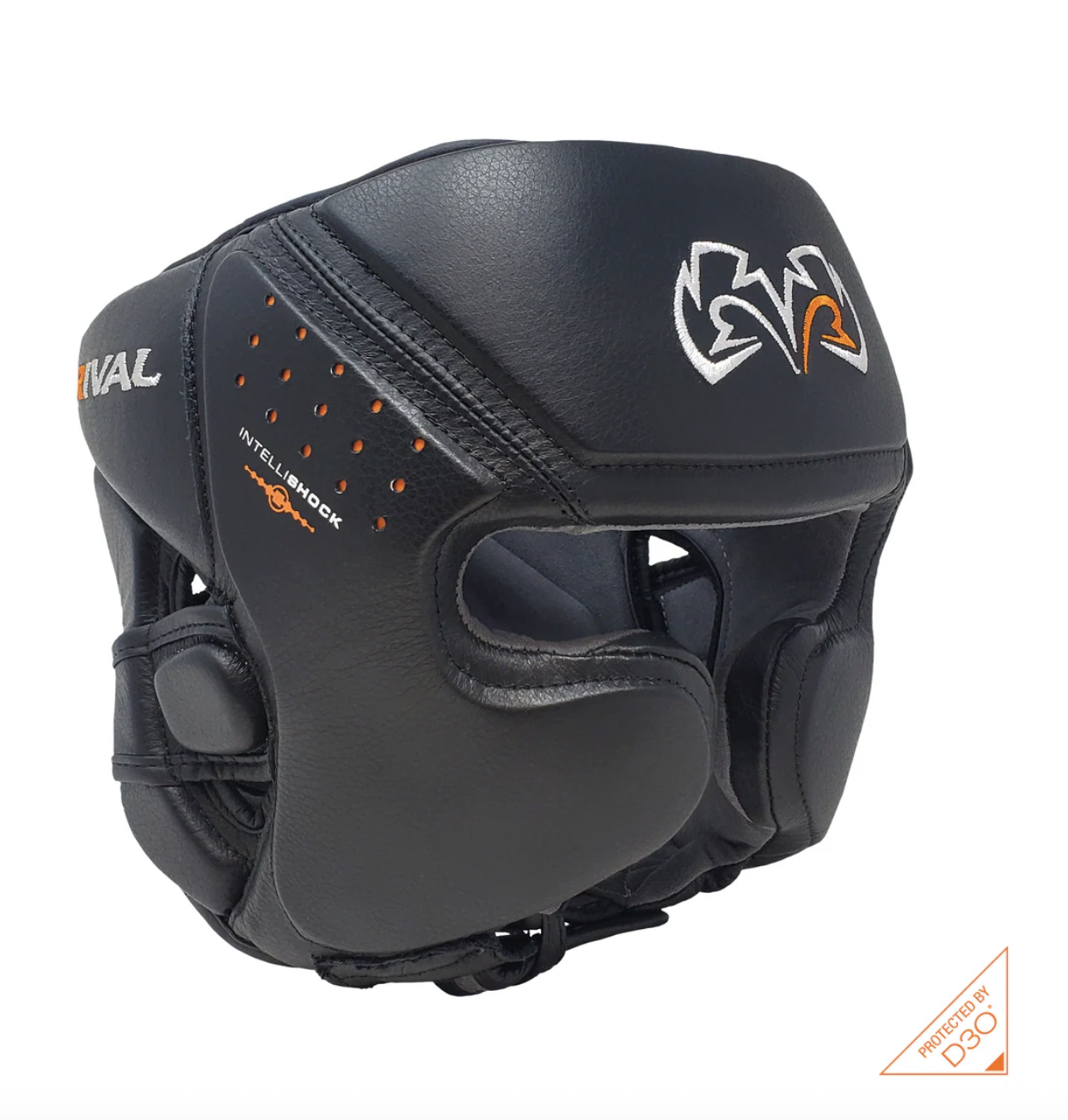 Rival Boxing RHG10 Intelli-Shock Training Headgear, Black Velikost: S