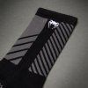 Venum Vector Crew Socks - Black/Grey (Velikost L)