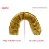 OPRO Mouthguard Instant Custom Fit Solids (Gold)