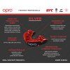 OPRO Mundschutz Silver, Weiß