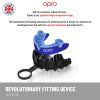 OPRO Mundschutz Silver, Schwarz