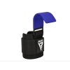 RDX W5 Weight Lifting Hook Straps, blue
