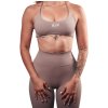 BJP Pulse Dámska Športová Podprsenka, Béžová