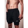 BJP Pulse Športové Kraťasy Run, Čierna