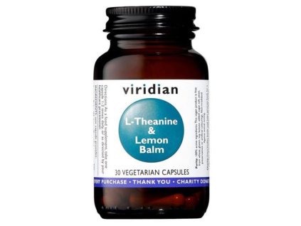 L Theanine Lemon Balm 30 cps
